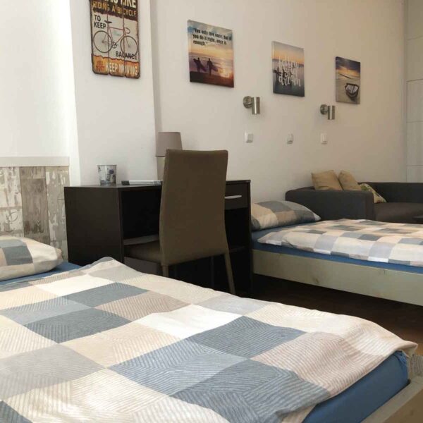 Doppelzimmer mit Einzelbetten